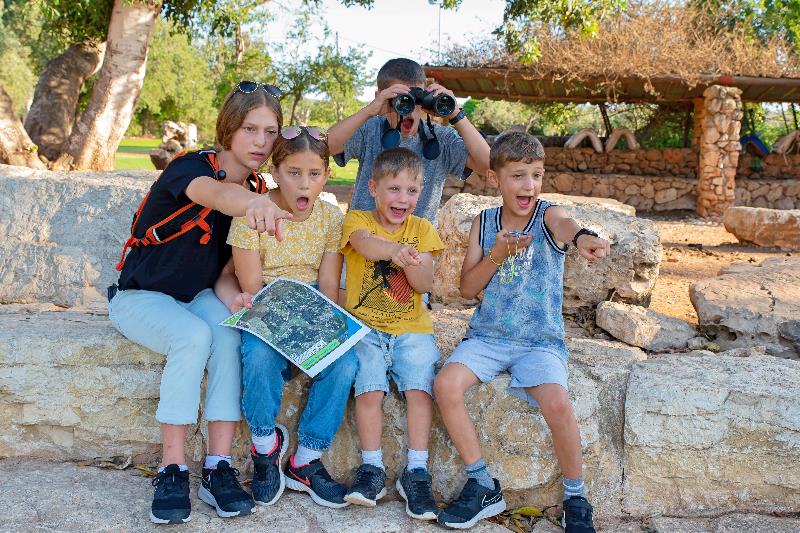 מוצאים נקודה בשטח